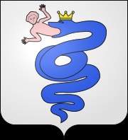 Snake în heraldică (șarpe) Snake în heraldică