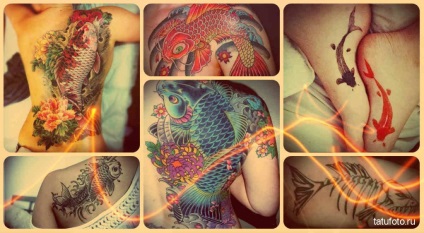 Valoarea de sens tatuaj pește, poveste și foto (valoare) Valoarea de pește tatuaj sens, istorie și fotografii
