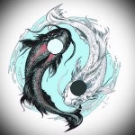 Valoarea de pește tatuaj sens, istorie și fotografii (tatuaj) Valoarea de pește tatuaj sens, istorie și fotografii