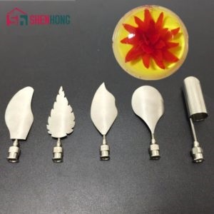 flori 3D în jeleu (instrumente de jeleu pentru 3D) flori 3D în jeleu
