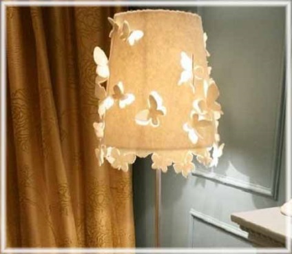 Abajururi cu mâinile lor 24 fotografie decor interesant, confortul si caldura casei mele (nuanțele cu mâinile fotografia lui) Abajururi cu mâinile lor 24 fotografie decor interesant, confortul si caldura de casa mea