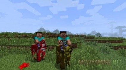 biciclete animale pentru Minecraft 1 (biciclete) biciclete de animale la Minecraft 1