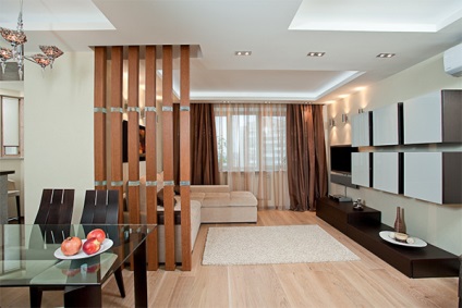 Culoarea în interiorul camera de zi (foto) (galben portocaliu roșu) Culoarea în interiorul camera de zi (foto)
