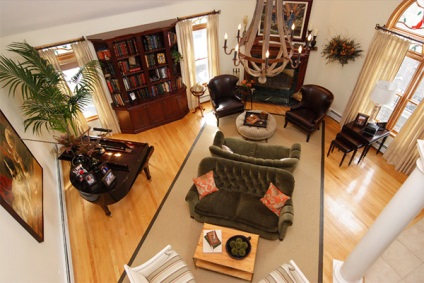 Culoarea în interiorul camera de zi (foto) (foto) Culoarea în interiorul camera de zi (foto)