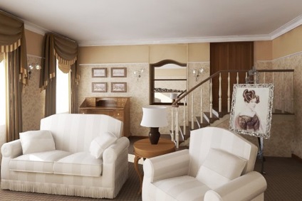 Culoarea în interiorul camera de zi (foto) (culoare) Culoarea în interiorul camera de zi (foto)
