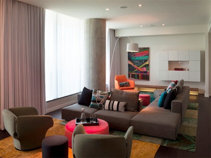 Culoarea în interiorul camera de zi (foto) (culoare) Culoarea în interiorul camera de zi (foto)