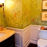 Tencuiala decorativa pentru baie cu mâinile lor (ipsos) Tencuiala decorativa pentru baie cu mâinile lor