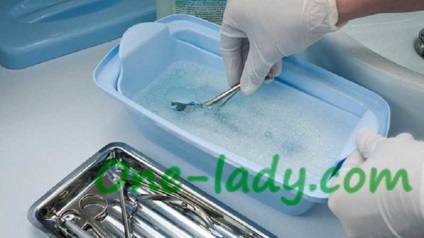 Dezinfectare si sterilizare manichiură instrumente (suprafață bacterii tratate) Dezinfecția și sterilizarea instrumentelor de manichiură