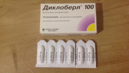 instrucțiuni Dikloberl pe lumânare (lumânări) instrucțiuni Dikloberl pentru utilizarea lumânări