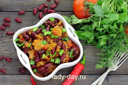 Bean tocană cu carne, retete simple, cu fotografii (fasole) Bean tocană cu carne, retete simple cu fotografii