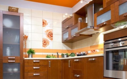 bucătărie finisaj Photo (foto bucatarie decor de mai sus) Foto decorare bucătărie