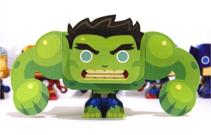Jucării din hârtie - Avengers, x oameni și alte super-eroi (hack pentru băieți din hârtie) Jucării din hârtie - Avengers, x oameni și alte super-eroi