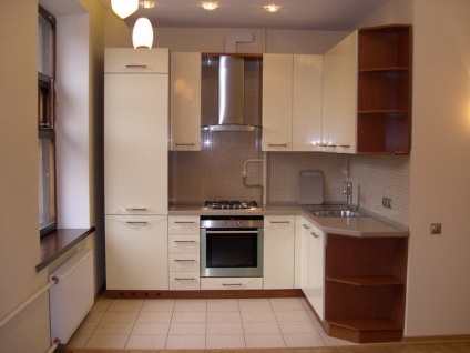 Bucătăria în Hrușciov 6 exemple de fotografii pătrați, recomandările experților (interior) Bucătăria în Hrușciov 6 exemple de fotografii pătrați, recomandările experților