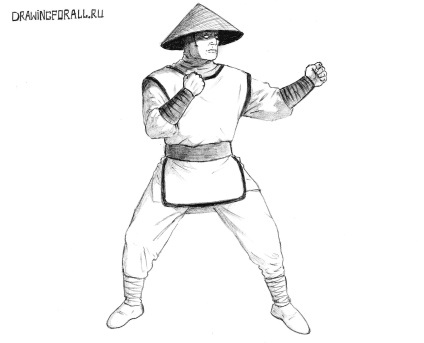 Cum să atragă Raiden (remiză) Cum să atragă Raiden