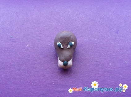 plastilină cerb orb (blind) Ca un orb cerb din plastilină