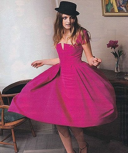 Cum să coase o rochie în stil retro (retro) Cum să coase o rochie în stil retro