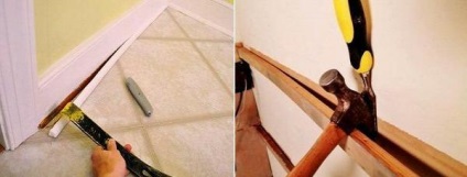 Cum să înlocuiască plinta cu mâinile lor, muluri din plastic (muluri) Cum să înlocuiască plinta cu mâinile lor, plinta din plastic