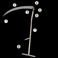 Coasa (instrument) - l (Spit) Coasa (instrument) - l