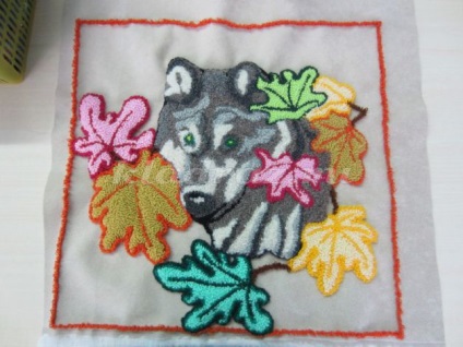 Covor cusatura (Wolf) broderie covor