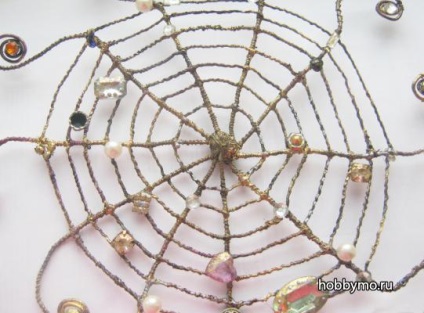 Master class și web paianjen dintr-un fir cu mâinile sale - hobby-ul mare (păianjen cu mâinile) Master class și web paianjen dintr-un fir cu mâinile - hobby mare