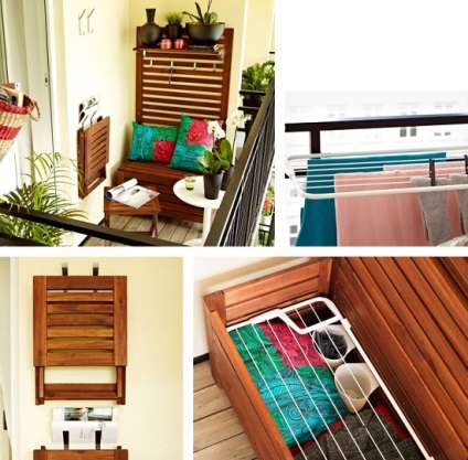 Mobila pe balcon, 22 fotografii, balcon mobilat, toate cu dulapuri montate, diverse (foto) Mobila pe balcon, 22 fotografii, balcon mobilat, toate cu dulapuri, diverse