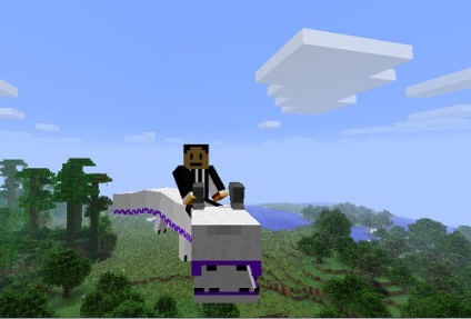 biciclete Mod de animale pentru Minecraft 1 (modurile 1.6.4) Maud biciclete de animale la Minecraft 1