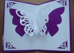 Cartele Kirigami (carduri) Cărți poștale Kirigami
