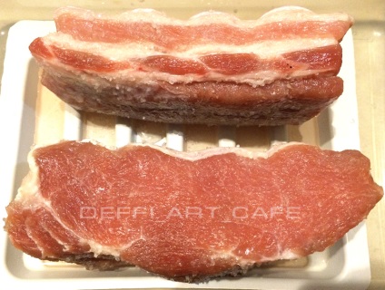 Pancetta și proshutto (pancetta) Pancetta prosciutto