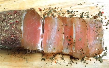 Pancetta și proshutto (proshutto) Pancetta prosciutto