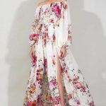 Rochii cu umerii goi (broderie cu mâinile) Rochie fara umeri