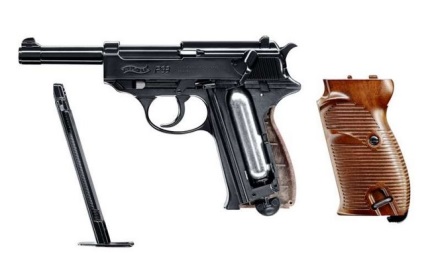 Pistol cu aer comprimat Umarex Walther P38 - pnevmokaput din trecutul îndepărtat (Umarex Walther P38) Pistol cu aer comprimat Umarex Walther P38 - pnevmokaput din trecutul îndepărtat
