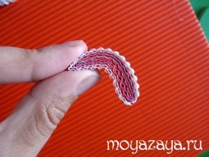 Articole din carton ondulat - un iepure - un magnet (meserii carton ondulat) Articole din carton ondulat - un iepure de câmp - un magnet