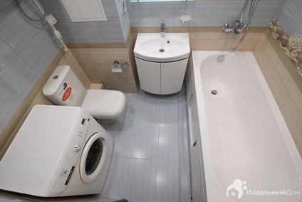 bai Renovat în regiunea Moscova - casa perfectă (strat de impermeabilizare a podelei) bai Renovat în regiunea Moscova - casa perfectă