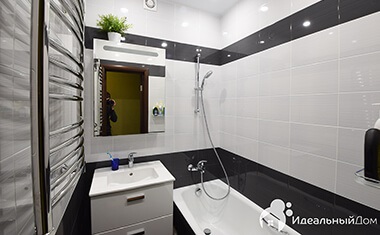 bai Renovat în regiunea Moscova - casa perfectă (pereți Primer pereți din ghips) bai Renovat în regiunea Moscova - casa perfectă