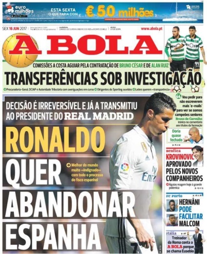 Ronaldo va părăsi Ronaldo va părăsi „Real“