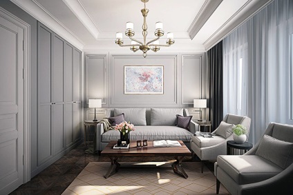 Gray în interior (interior gri) Gray în interior