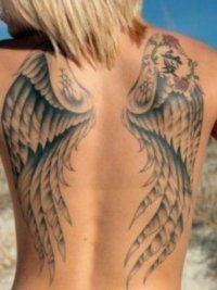 aripi tatuaj 45 fotografie (aripi tatuaje pentru bărbați.) aripi tatuaj 45 fotografie