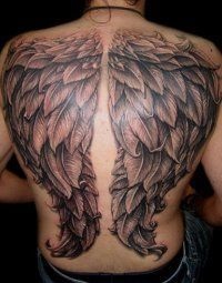 aripi Tattoo 45 fotografie (tatuaj aripa pe umăr) aripi tatuaj 45 fotografie