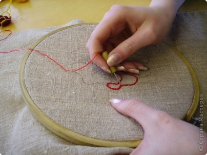 mașini de brodat cusatura buclate (panouri) Tehnica buclate broderie cusatura
