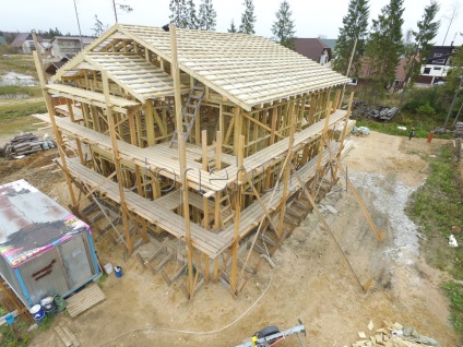 Alegerea tehnologiei de construcție a unei case de țară (de ce cadru) Alegerea tehnologiei de construire a unei case de țară