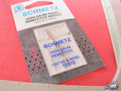 Broderie pe ac lenjerie de aripi (este nevoie să brodeze) Broderie pe ac înaripat lenjerie