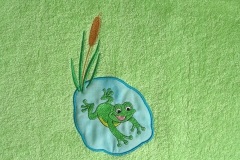 Brodat pe prosop (broderie prosop) Broderie pe prosoape