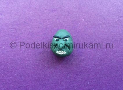 Hulk de la plastilină (meșteșugurile finale Foto) Hulk din plastilină