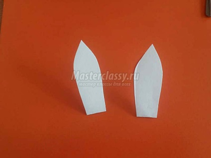 Fila de hârtie - bunny (semne de carte pentru cărțile cu mâinile lor din hârtie) Fila de hârtie - Iepurasul