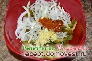Snack murat castravete (ser fiziologic) coreeană - rețete din domovesta (acută) Aperitiv de castraveți (marinate murati) în coreeană - rețete din domovesta