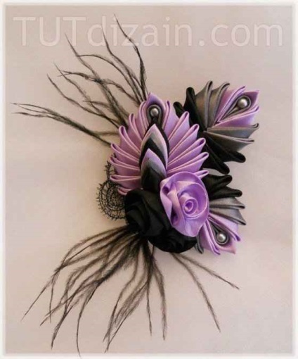 Broșă kanzashi (poate) brosa kanzashi