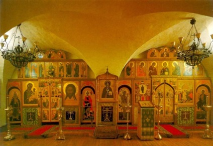 Manastirea Danilovskii adresa Moscova, altare (mănăstire) Manastirea Danilovskii adresa Moscova, altare