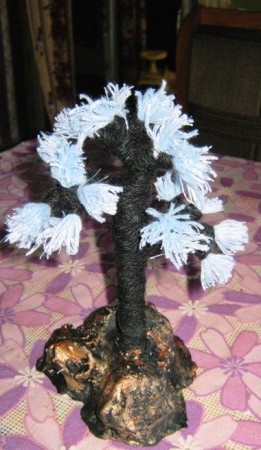 arbore ornamental de mărgele și fire (mărgele) arbore ornamental din margele si fire
