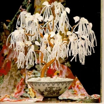 arbore ornamental de mărgele și fire (mărgele) arbore ornamental din margele si fire