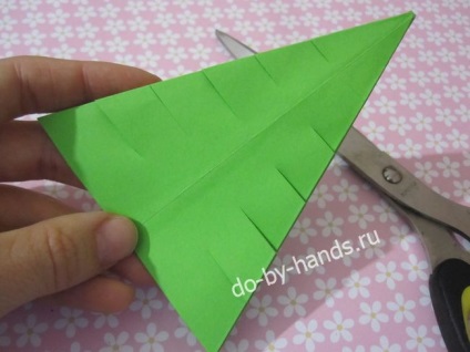 hârtie origami Herringbone în etape, cu propriile lor mâini (origami pentru pomul de Craciun din hartie) hârtie origami Herringbone în etape, cu propriile lor mâini